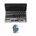 Light House Beauty 3/8&quot; Drive 6 Point 27 Pieces Fract. Standard and Deeo Duo Socket Set LI2956645